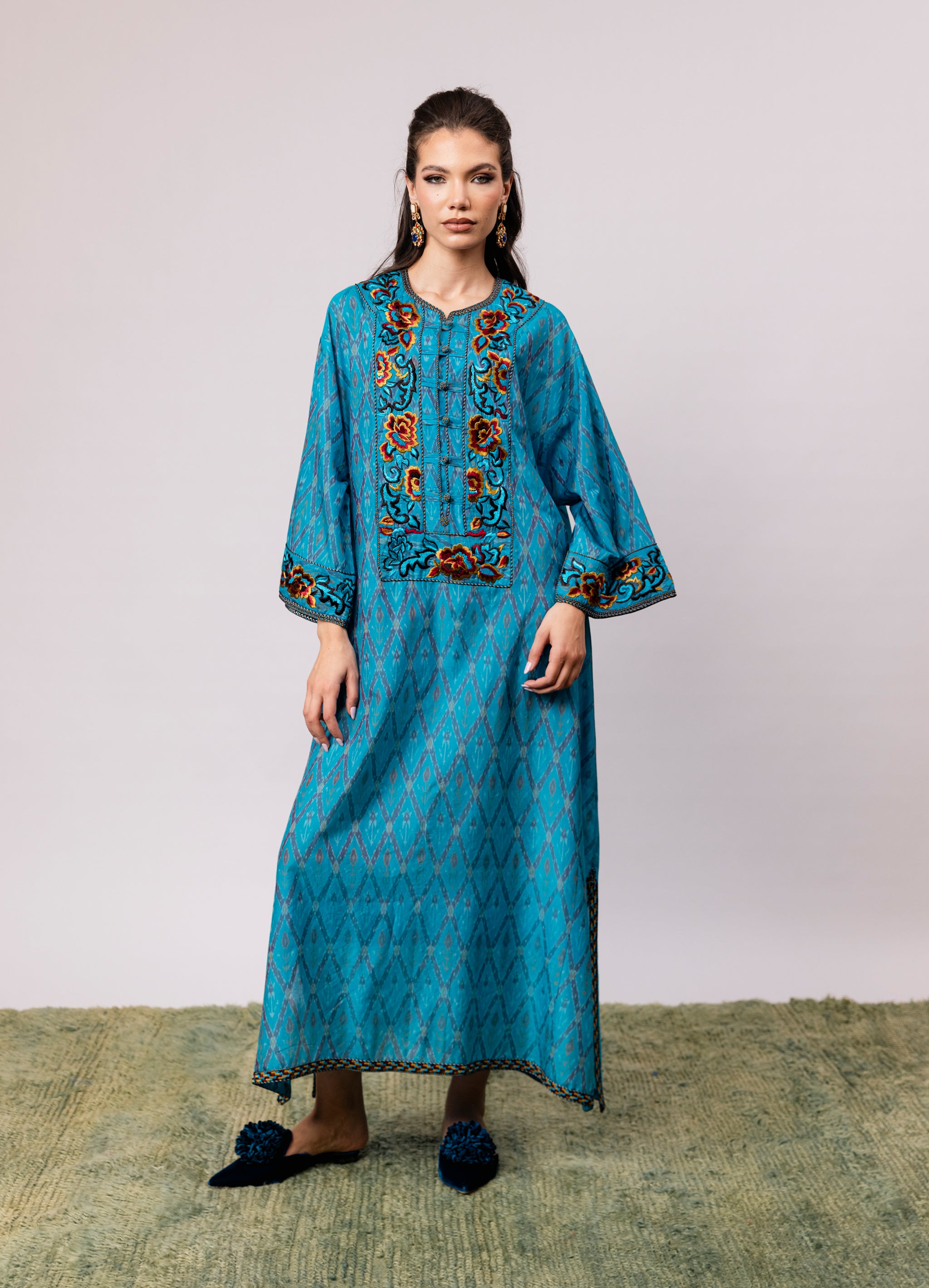 Rabat Silk Dress