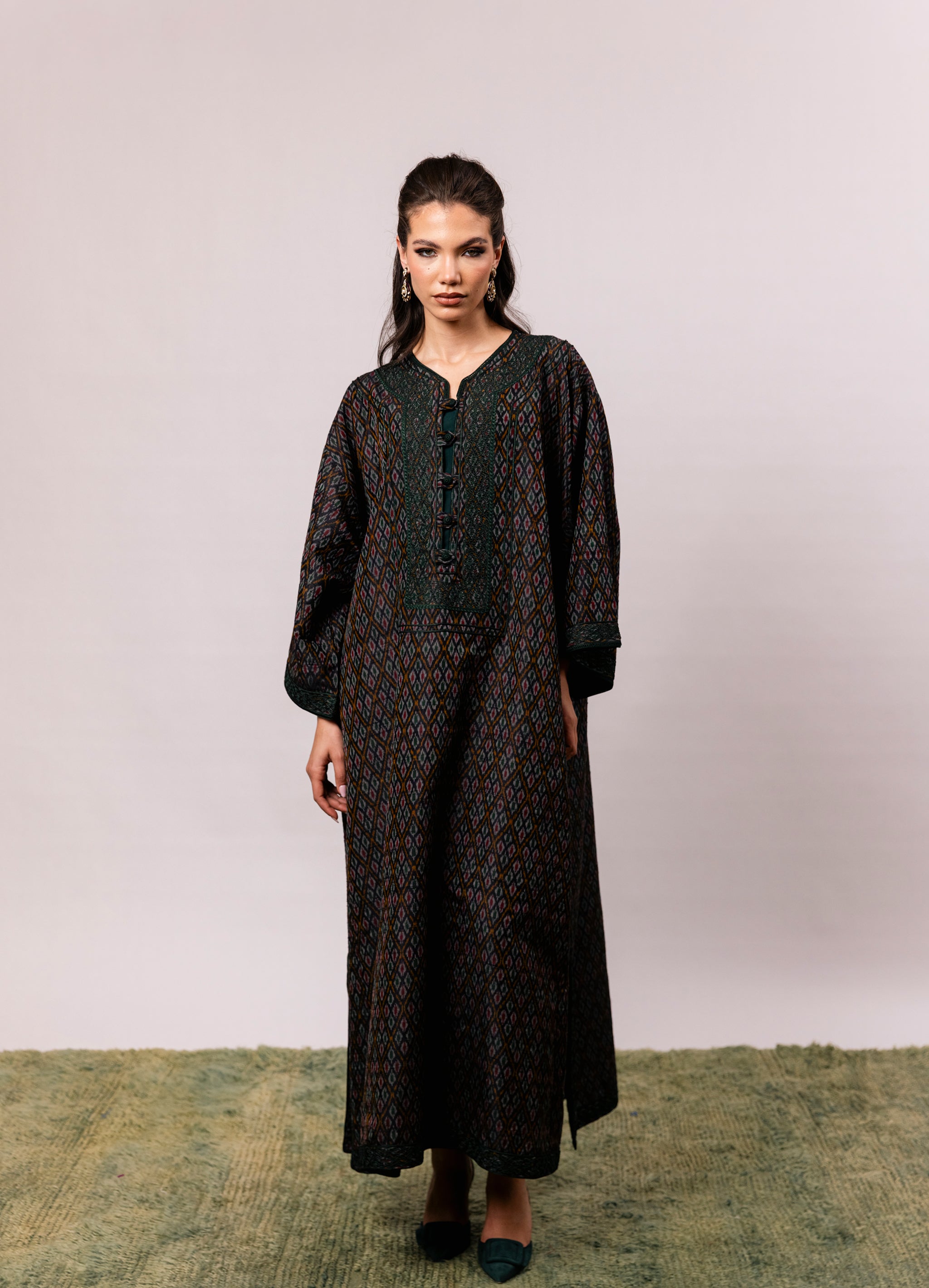 Rabat Silk Dress