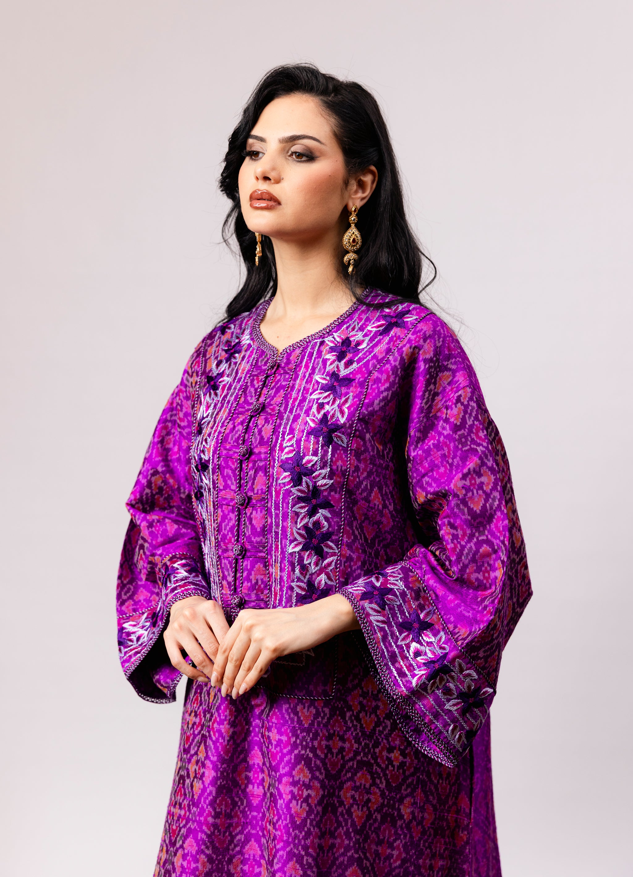 Rabat Silk Dress