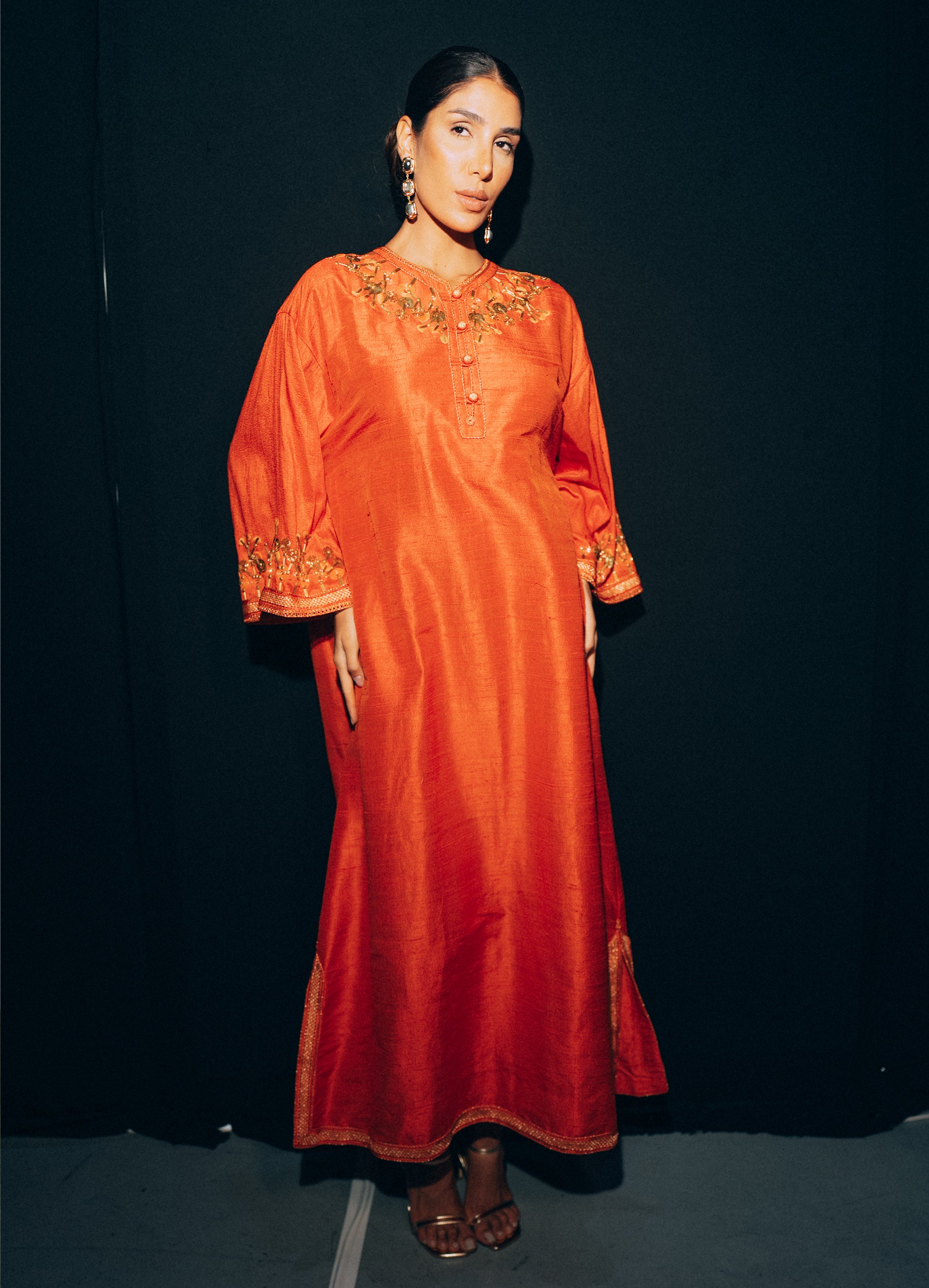 Rabat Silk Dress