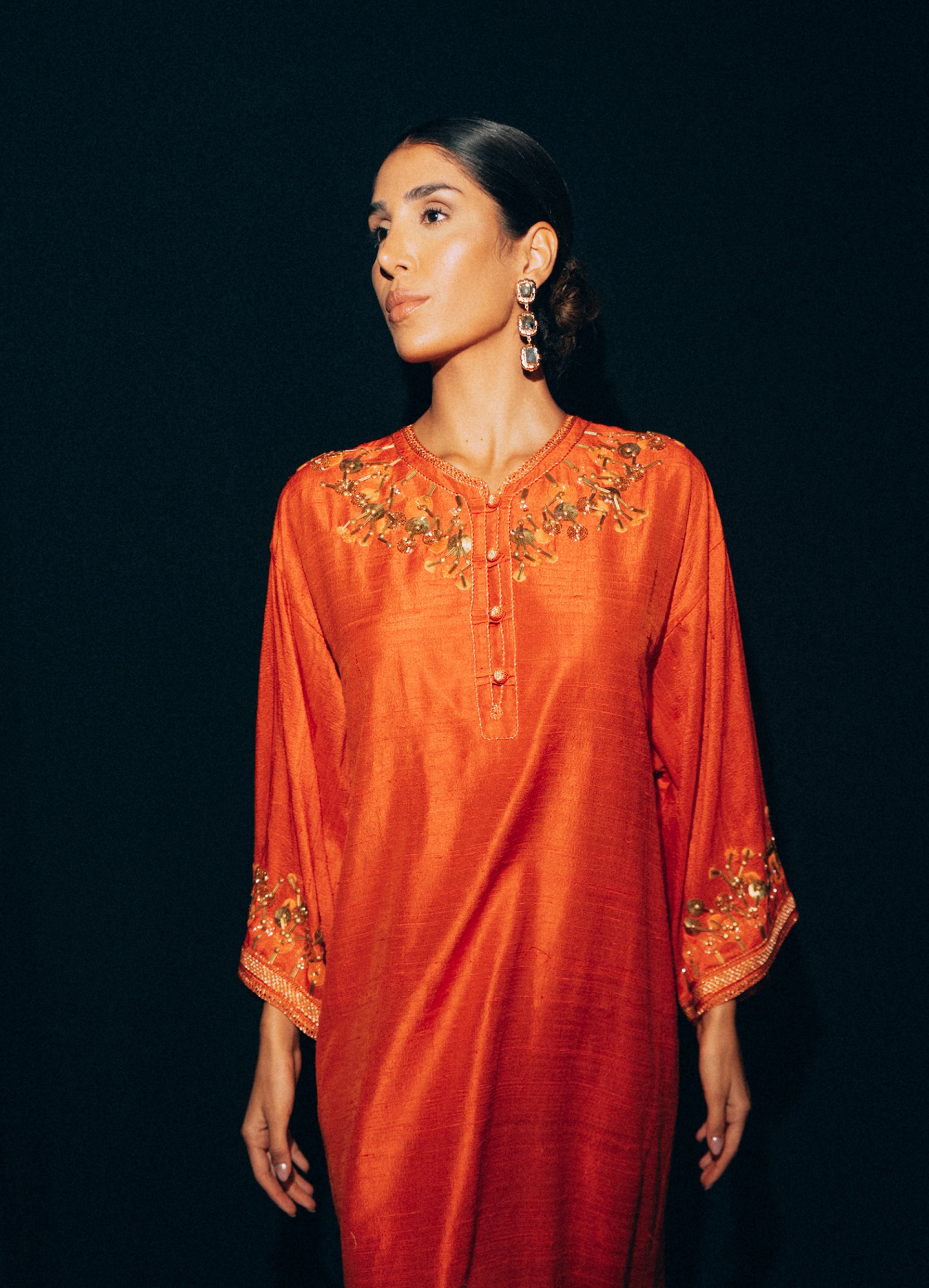 Rabat Silk Dress