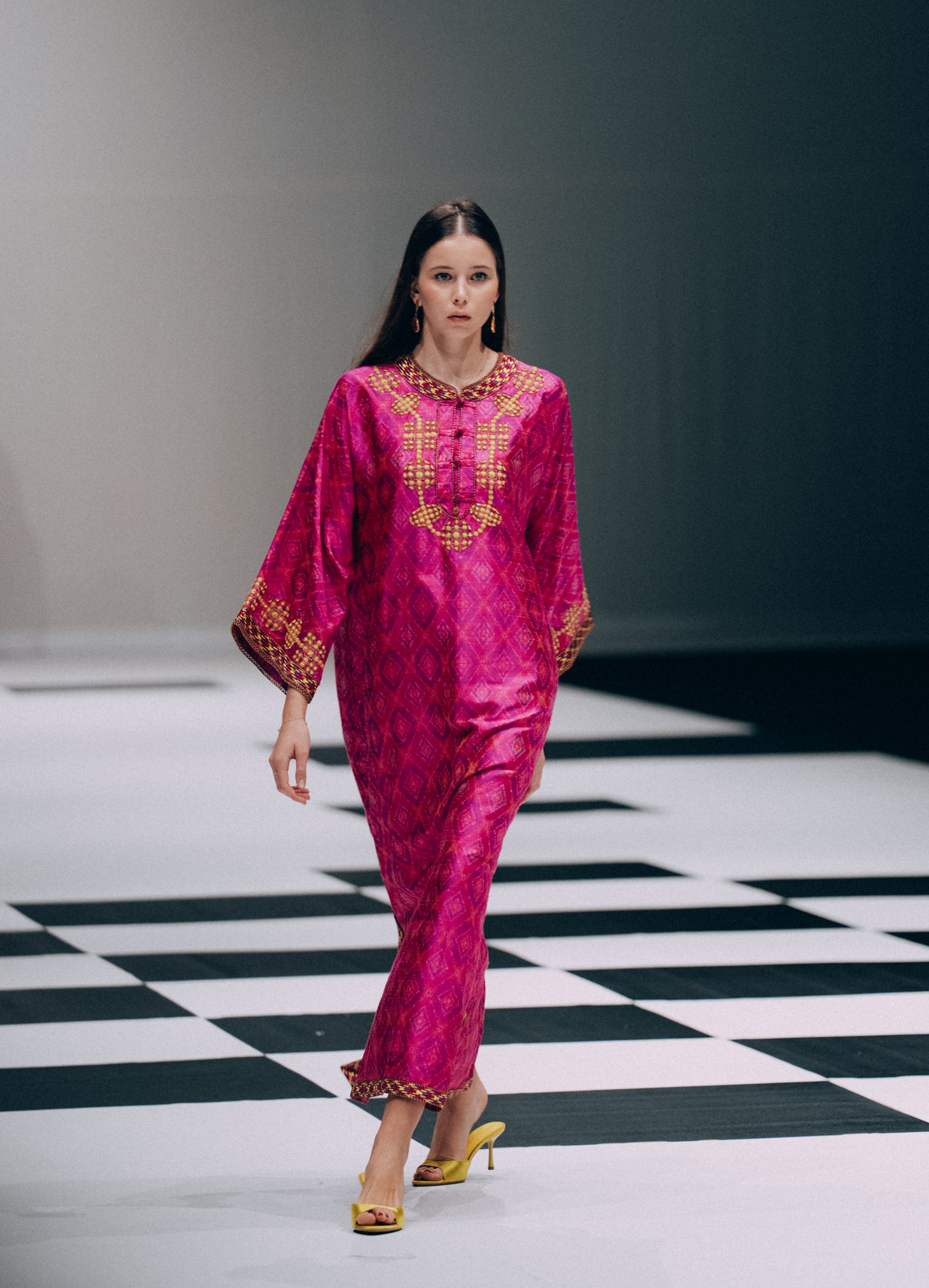 Rabat Silk Dress