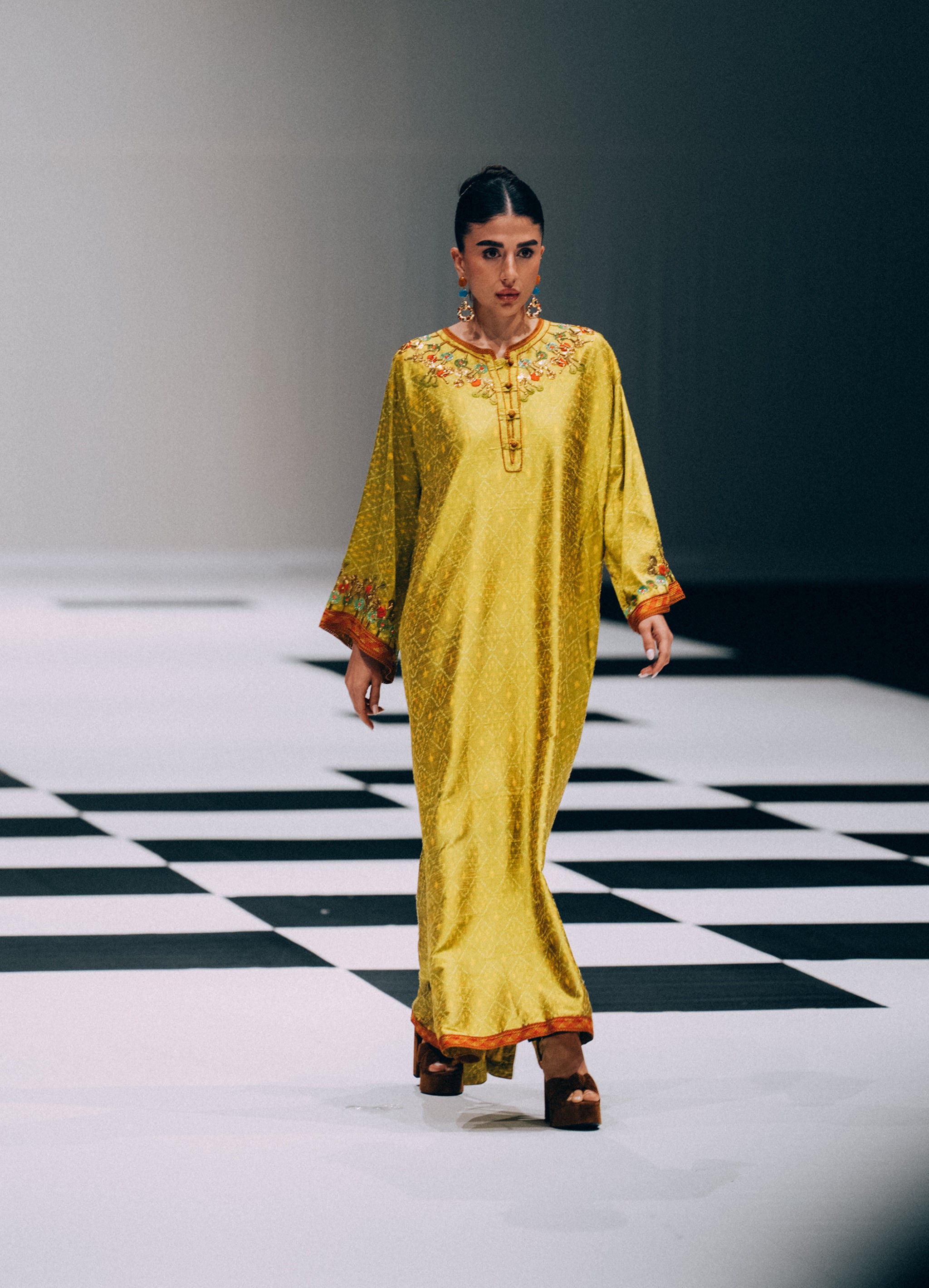 Rabat Silk Dress