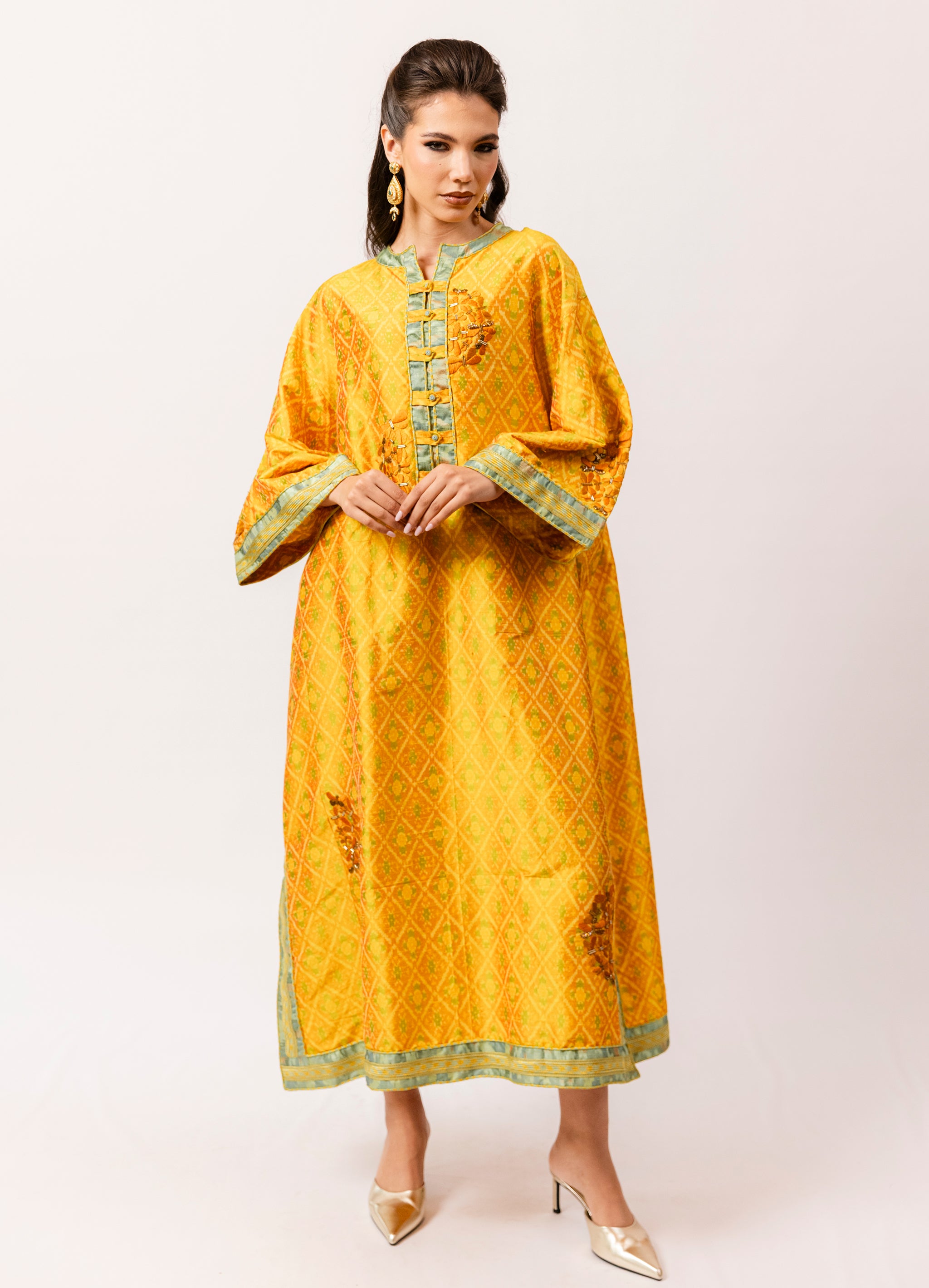 Rabat Silk Dress