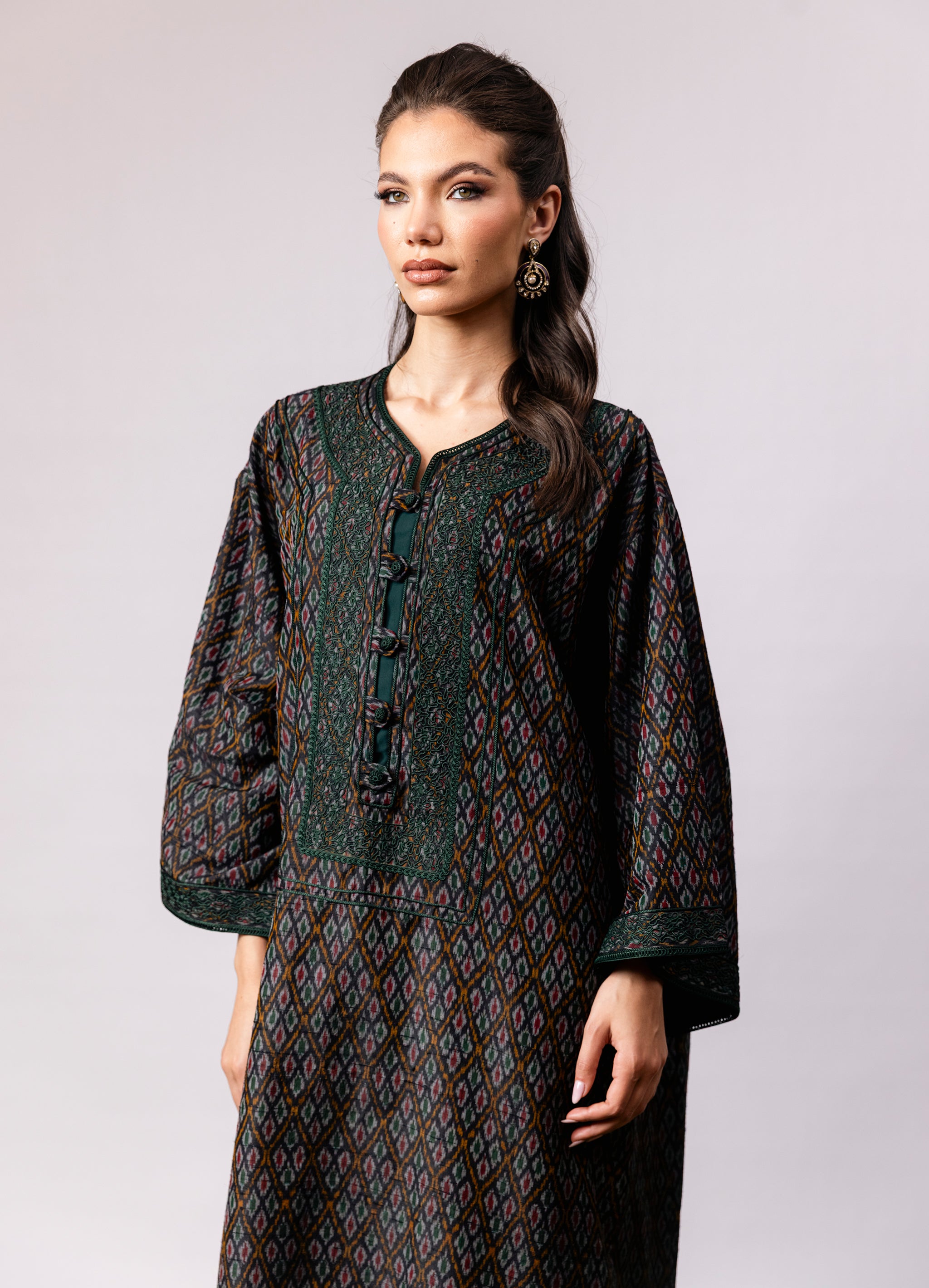 Rabat Silk Dress