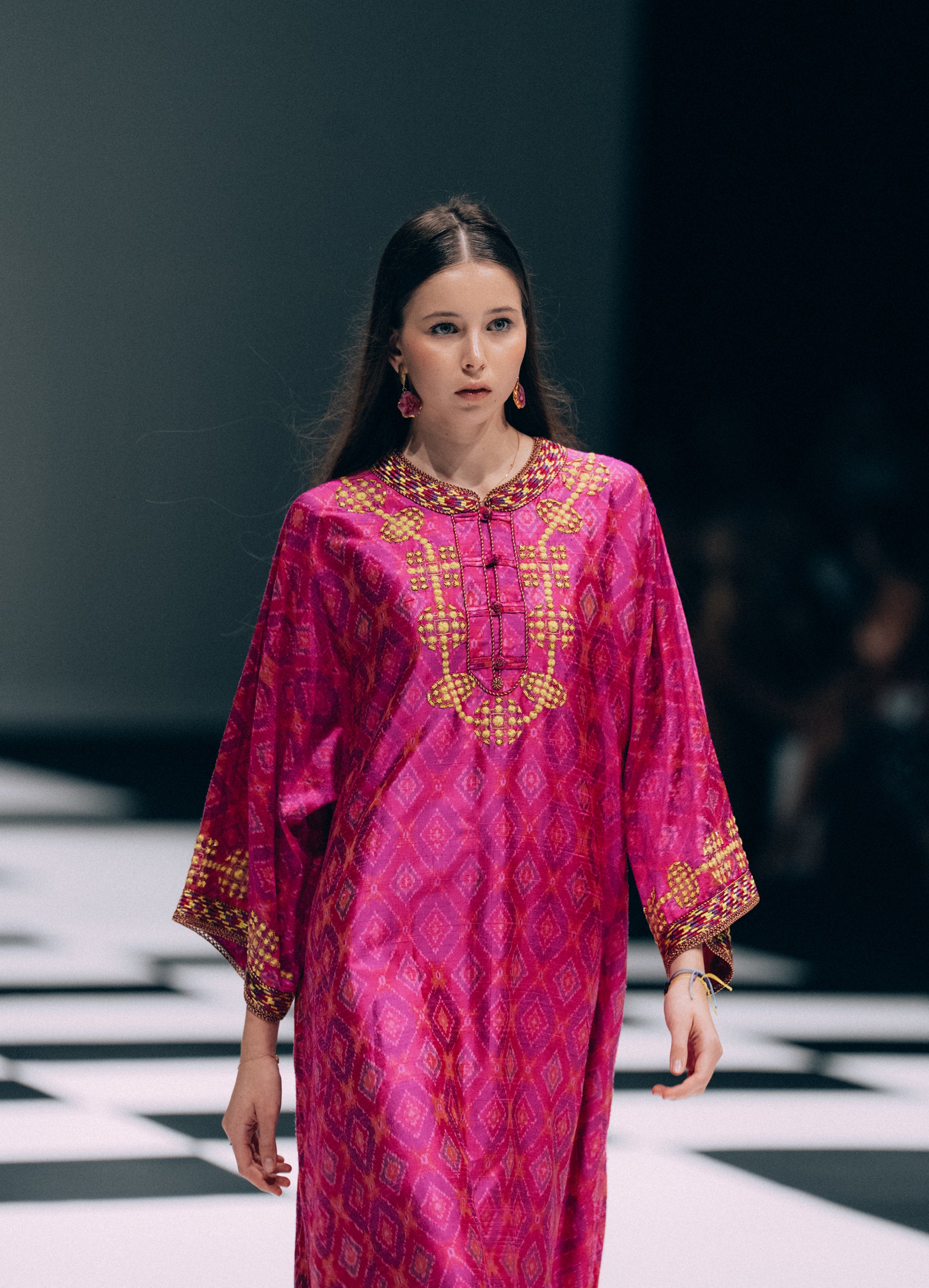 Rabat Silk Dress