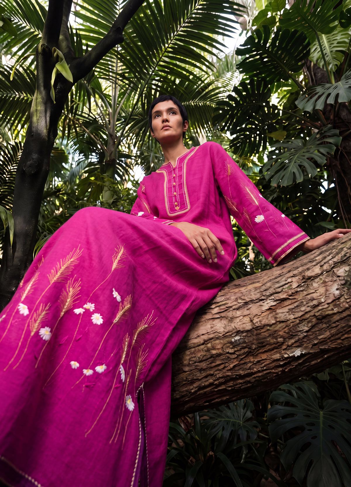 Rabat Linen Dress