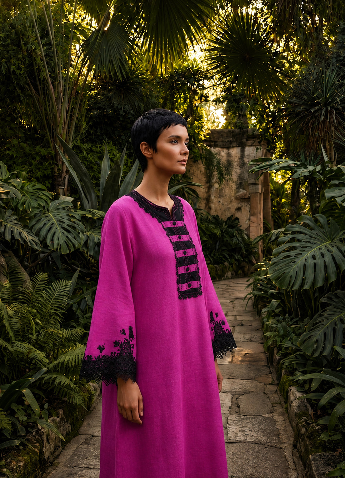 Rabat Linen Dress