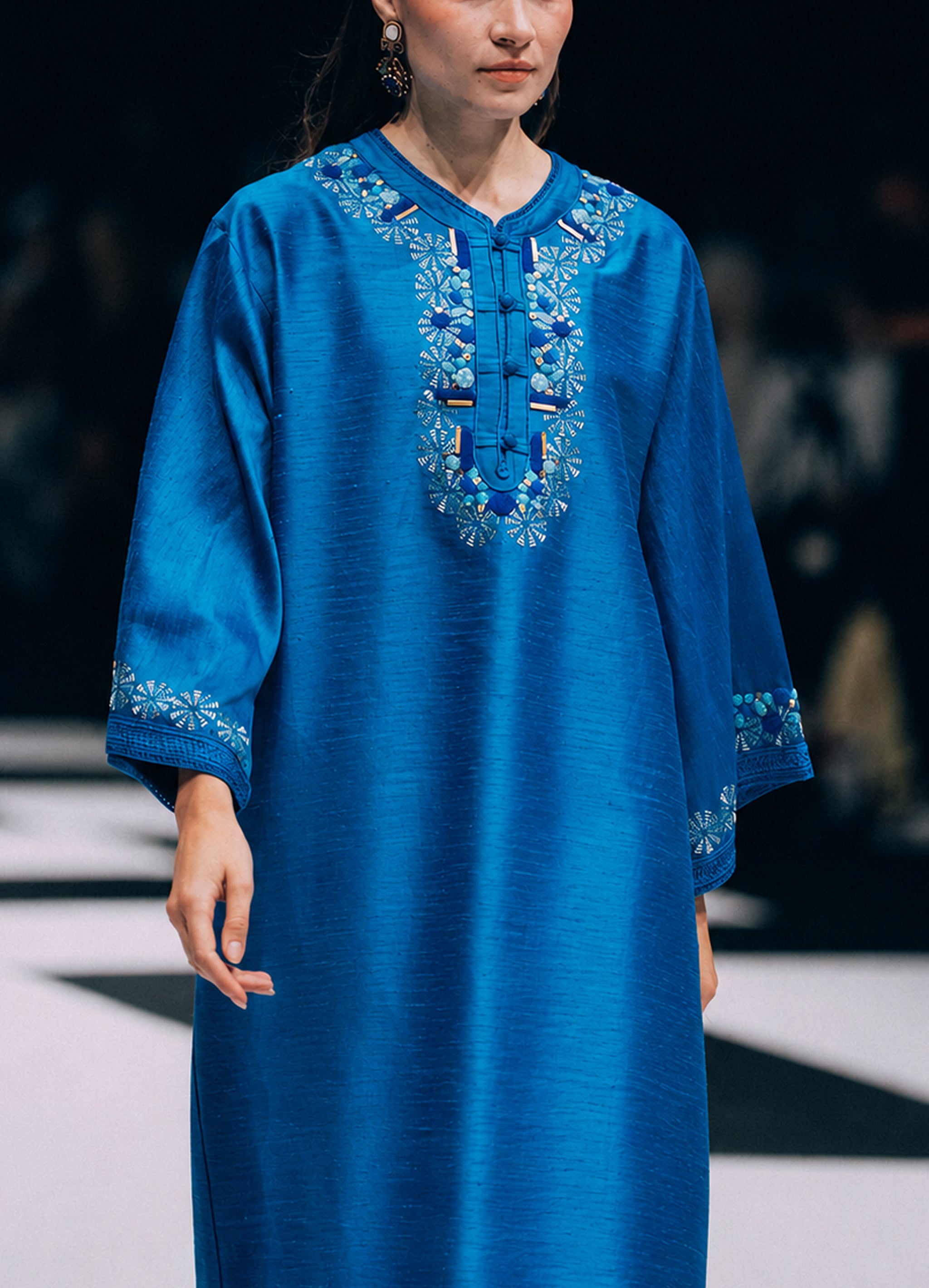 Cobalt Rabat Dress